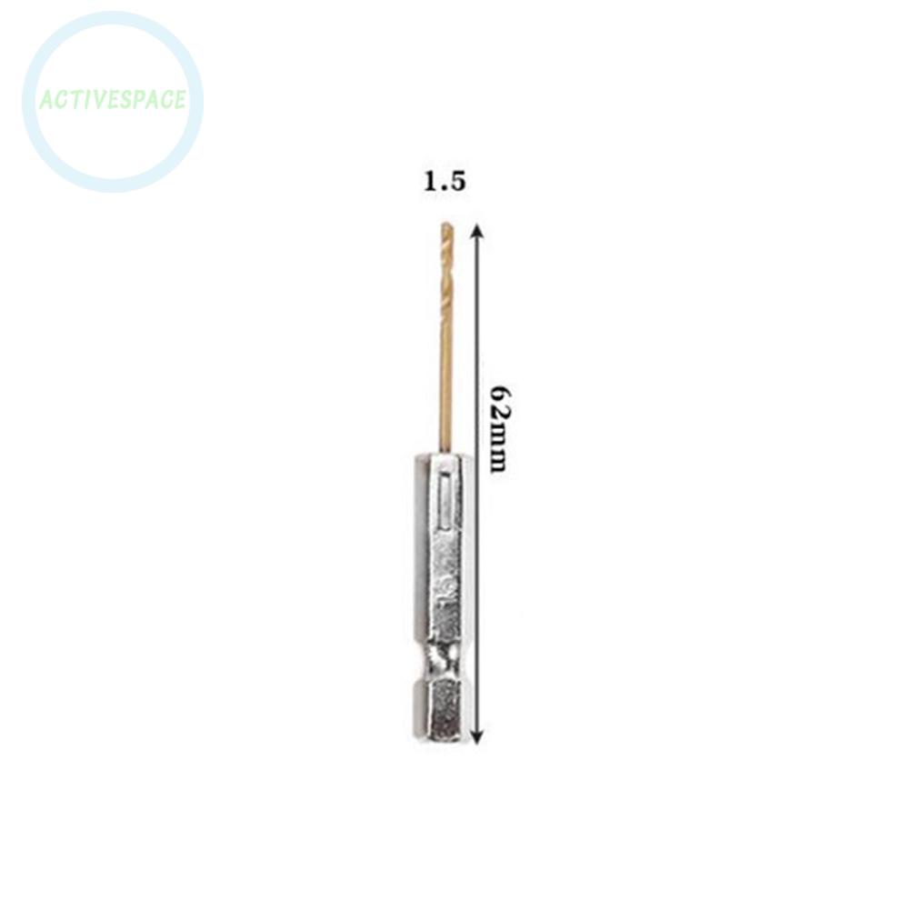 1 Chiếc Mũi Khoan Sắt 2.0mm / 0.08 "Nhựa 2.5mm / 0.10" 3.0mm / 0.12 "Gỗ