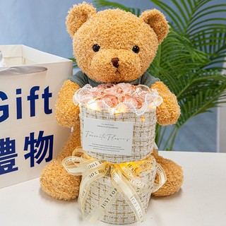 Bó hoa hồng bất tử cỡ nhỏ quà tặng sinh nhật cho bé gái