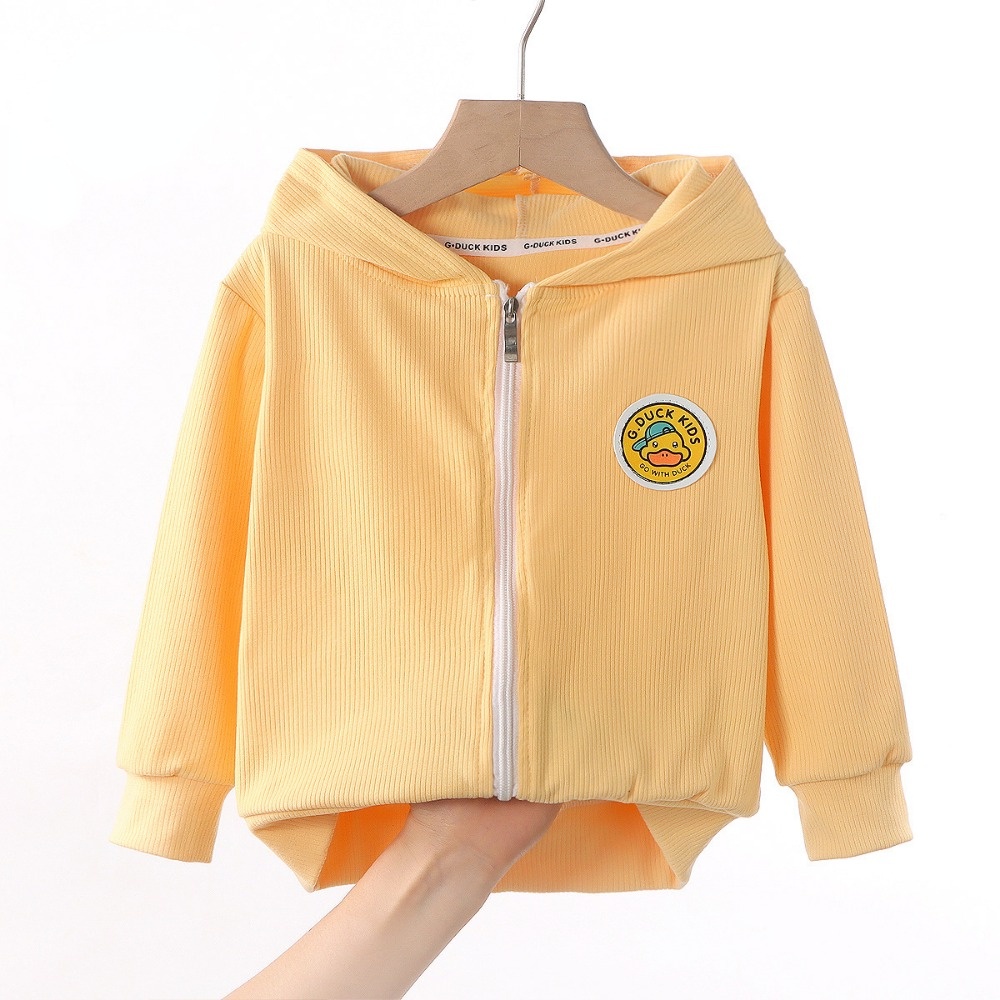 Áo Khoác Nhung Hai Mặt Có Mũ Trùm Ấm Áp Thời Trang Dành Cho Trẻ Nhỏ