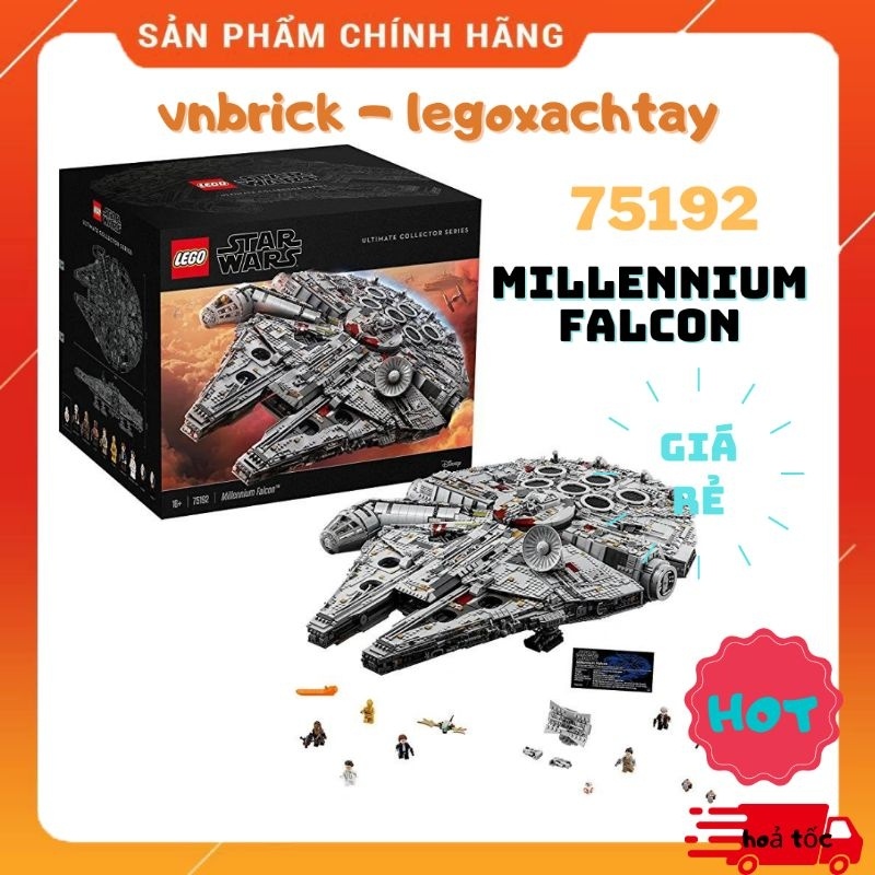 LEGO STAR WARS 75192 Tàu Millennium Falcon UCs