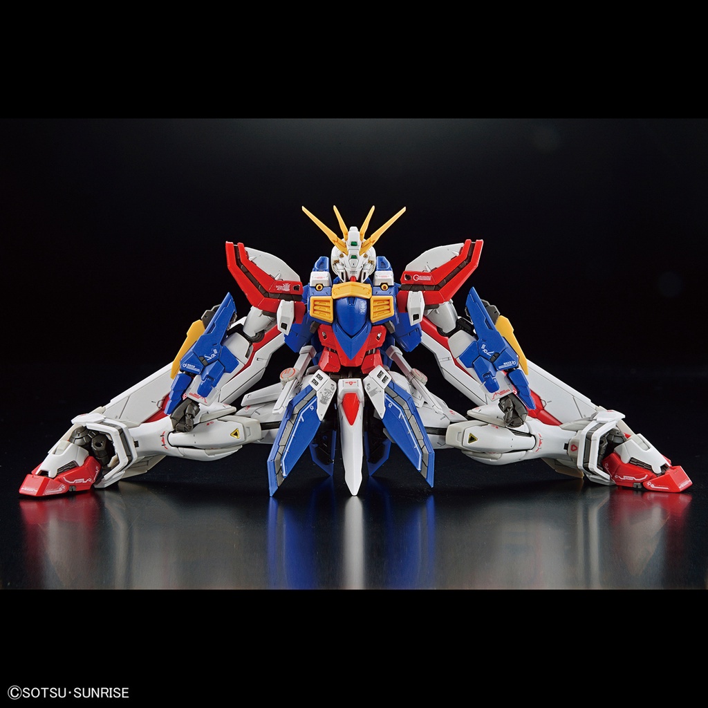 Mô hình lắp ráp RG 37 God Gundam 1/144 Bandai - GDC 4573102633583Tặng ô tô