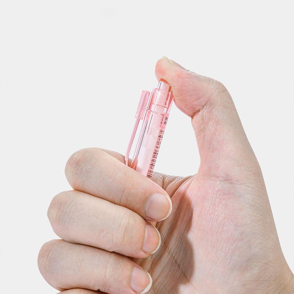 6 Cây Bút Bi Mực Đen Ngòi 0.5mm Nhanh Khô Kèm 1 Bút Bi