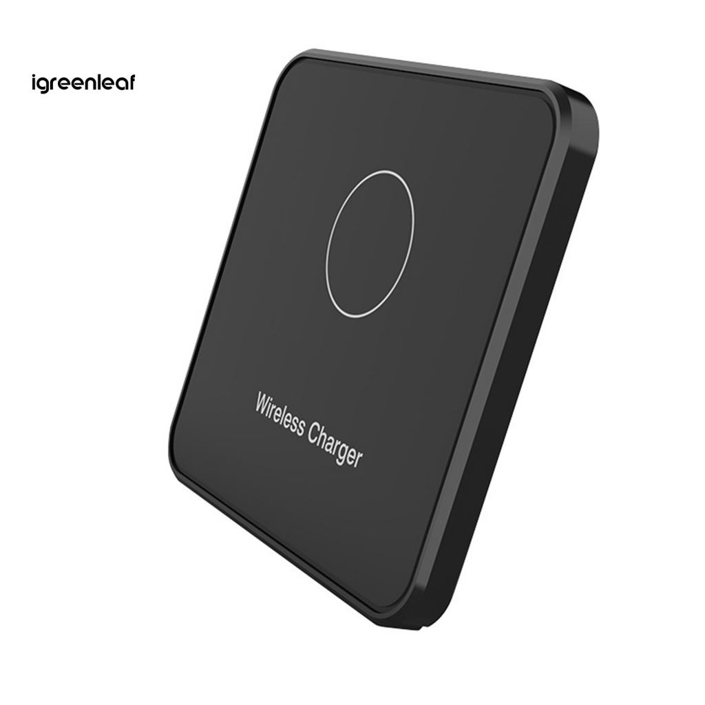 Đế Sạc Nhanh Không Dây 10w Hình Vuông Chống Trượt Công Suất Cao Cho Điện Thoại huawei iphone