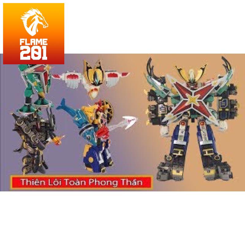 Xả hết TPHCM TPHCM Đồ chơi siêu nhân Robot Cuồng phong Ninpuu Sentai Shurikenger Dx Bandai [ Hàng Nhật{ tặng kèm xe