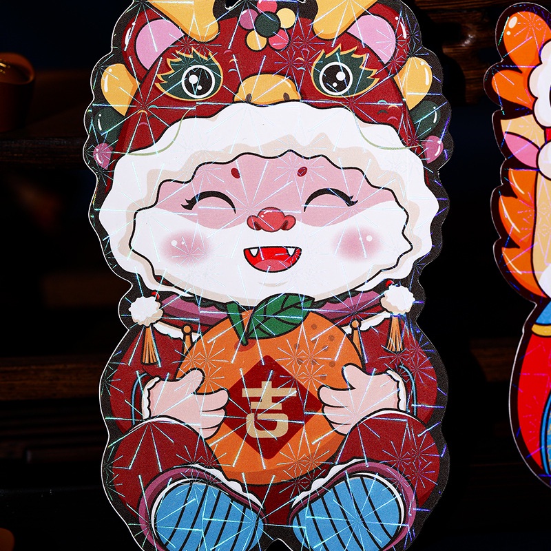 Set 6 Bao Lì Xì Năm Mới 2024 angpao Đỏ Chúc Mừng Năm Mới