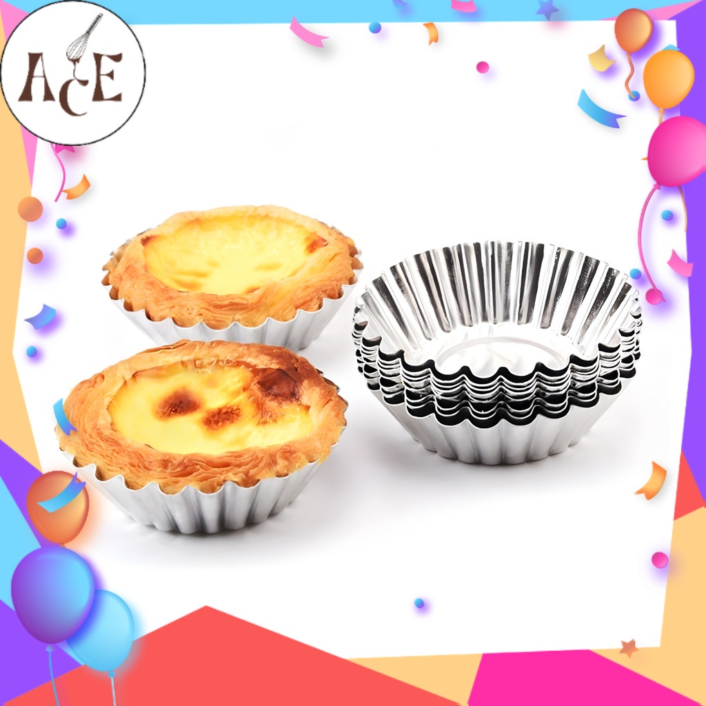 Khuôn bánh Tart trứng inox chống gỉ cao cấp 7*5*2cm