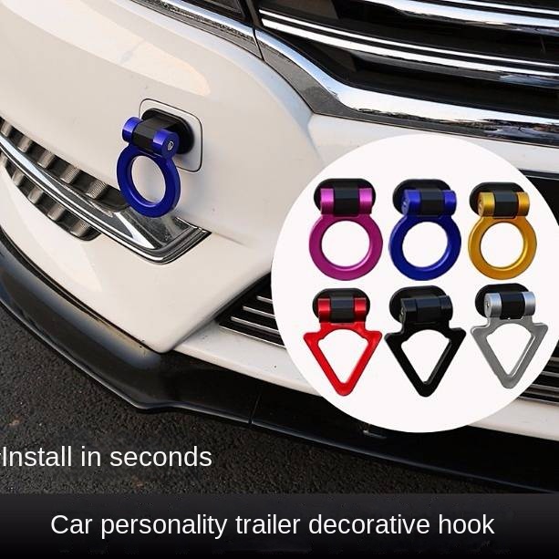 New Car Modification Plastic Decorative Trailer Hook