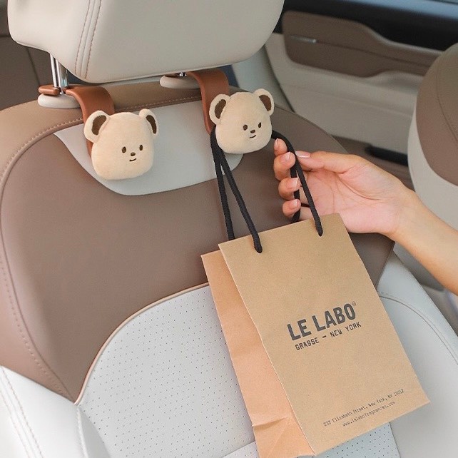 Móc Treo Đồ Gắn Sau Ghế Xe Hơi Hình Mèo Dễ Thương