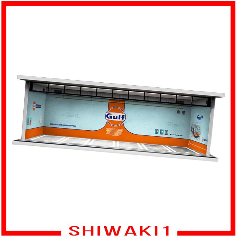 Hộp Trưng Bày Mô Hình Xe Hơi 1 / 64 Kèm Giá Đỡ Trưng Bày Và Đèn Chiếu Sáng