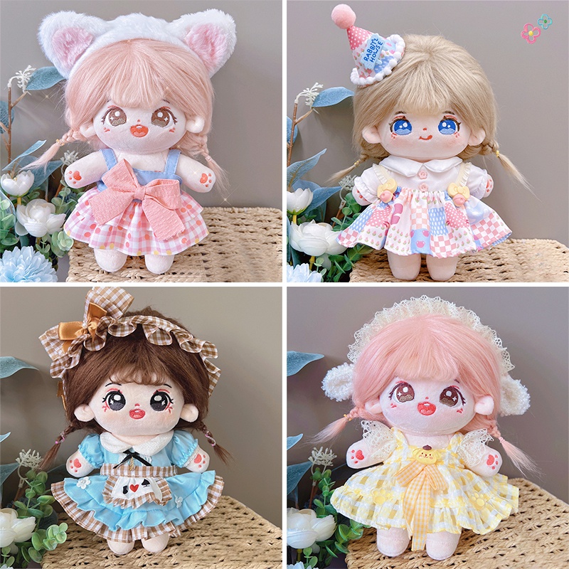 Dễ Thương Búp Bê Vải cotton 20cm Phong Cách lolita Đáng Yêu