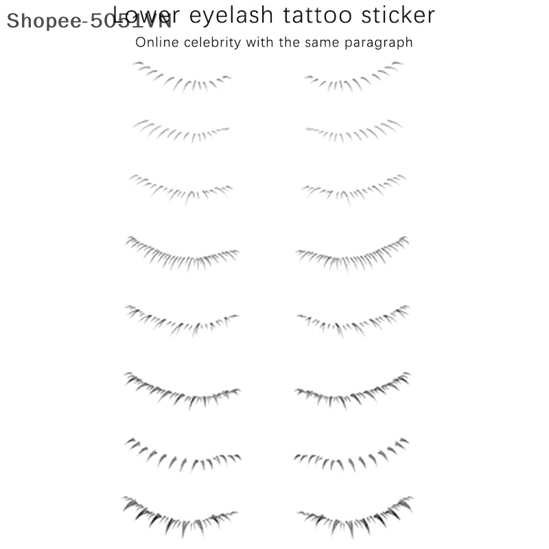 Hình Xăm Dán Nối Mi Giả Tự Nhiên Giống Thật Cho Người Mới Bắt Đầu