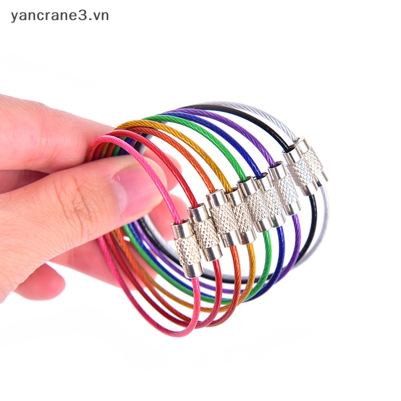 Vòng Khóa Dây Cáp Chìa Khóa Bằng Thép Không Gỉ yancrane3.vn} yancrane3