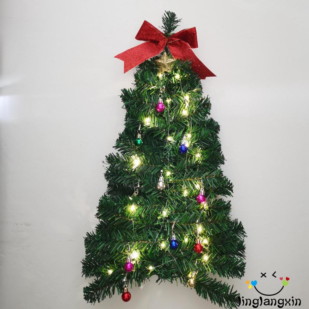 X Cây Thông Giáng Sinh Treo Tường Trang Trí Dễ Dàng Cài Đặt Nhân Tạo