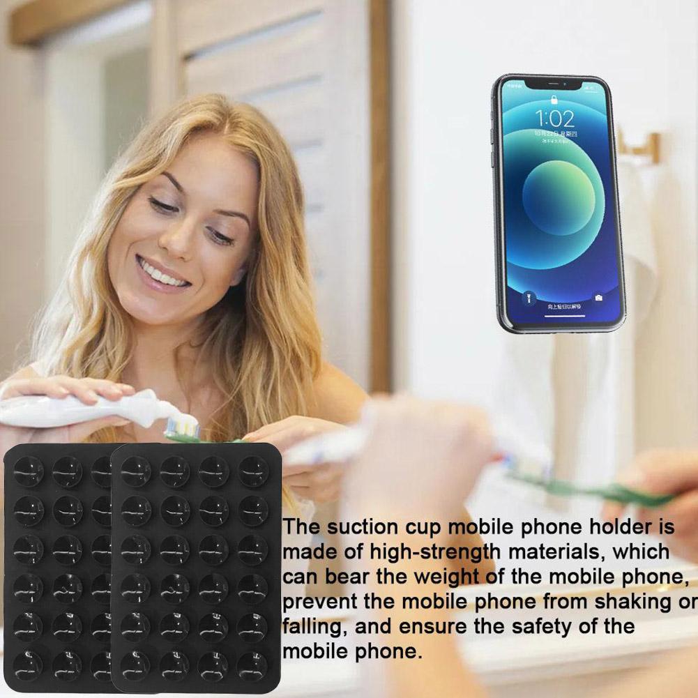 Ốp Điện Thoại Silicon Có Gương Hút Rảnh Tay Và Đồ Chơi Tắm tiktok videos w9i1 Cho Điện Thoại