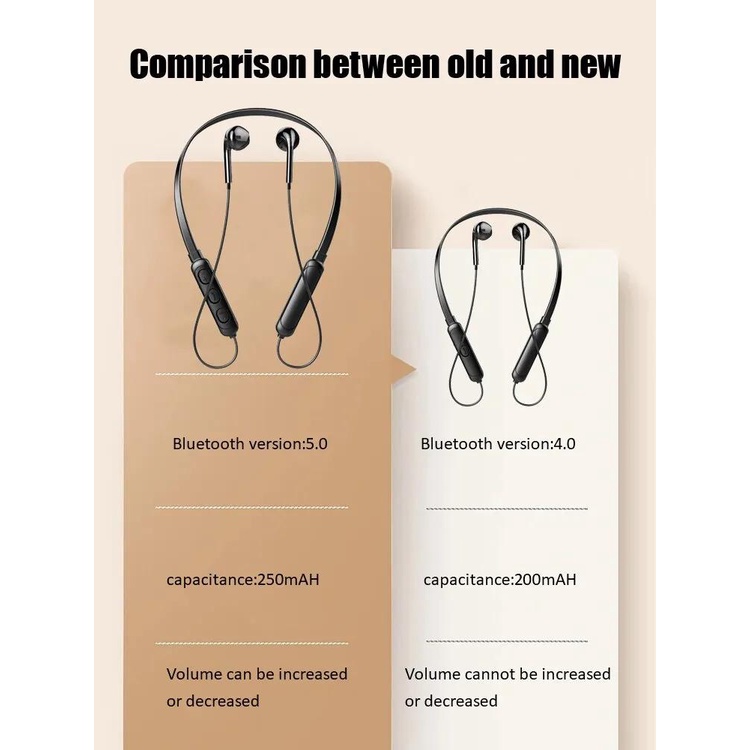 Tai Nghe Nhét Tai Thể Thao Không Dây bluetooth Giảm Tiếng Ồn Bằng silicone