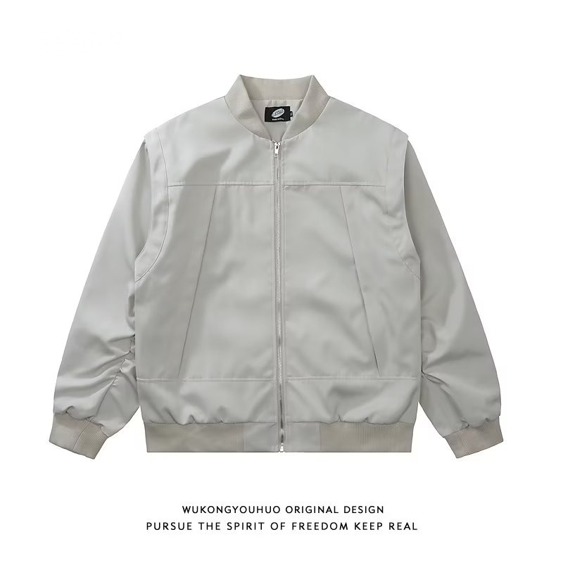 Myers Áo khoác nam và nữ chất lượng cao áo_khoác Zip rộng thoải mái 2023 NEW MJK23A0NU1 42Z231019