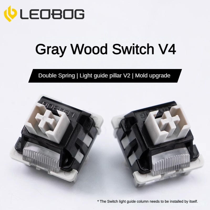 Leobog Công Tắc Bán Dẫn 3 feet 5 feet v4v3 Bằng Gỗ Tro Bôi Trơn Công Tắc Cơ Khí
