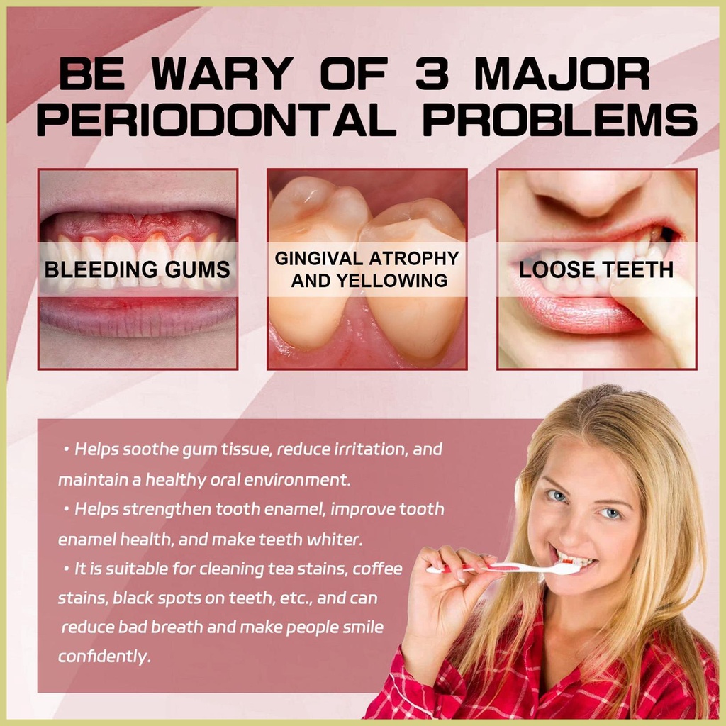 Kem Đánh Răng Làm Trắng Loại Bỏ Vết Bẩn Và Mùi Bạc Hà