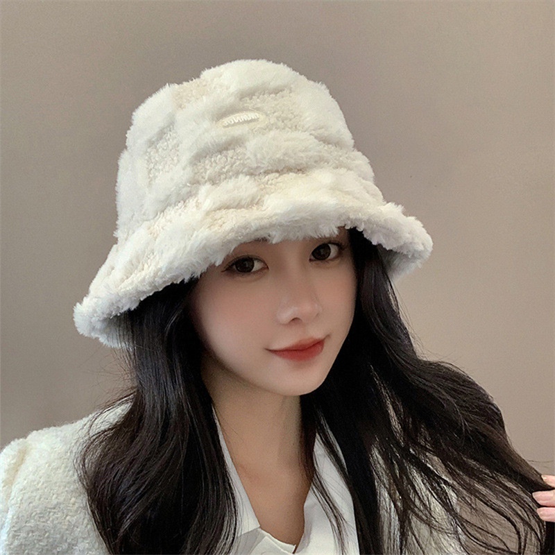 Mũ bucket lông cừu hot hit