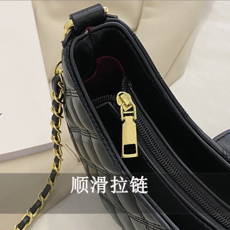 One Túi đeo dưới cánh tay / Đeo Cánh Tay Cỡ Nhỏ Thêu Họa Tiết Hình Thoi Thời Trang Chất Lượng Cao Cho Nữ