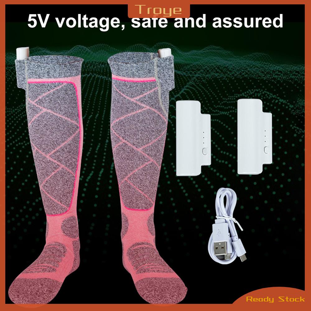 ❀ Troye troye ❀ Vớ Giữ Ấm Chân Chạy Bằng Pin 3.7v