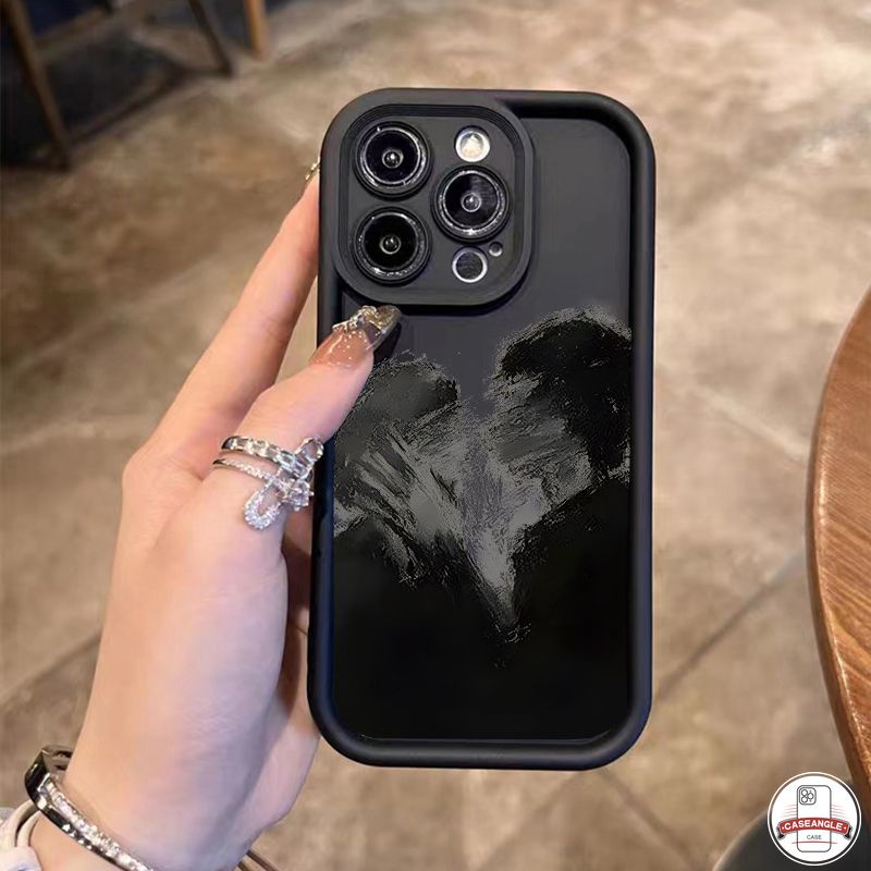 Ốp Điện Thoại Dẻo Họa Tiết Đôi Mắt Thiên Thần Cho iphone 15 xs max 12 pro max 7 6 8 6Splus se 2020 xr x 7plus 11 15 13 14