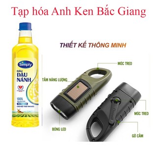Combo Dầu nấu ăn dã ngoại và đen pin led BG