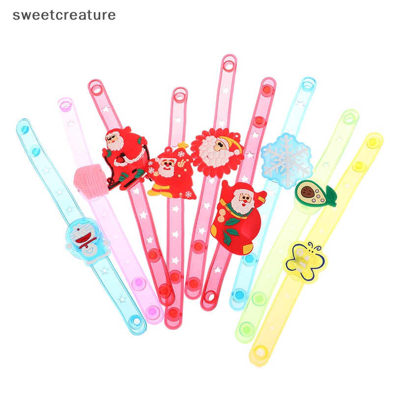 Vòng Đeo Tay Có Đèn Phát Sáng Làm Quà Tặng Giáng Sinh / halloween / Tiệc Tùng Cho Bé