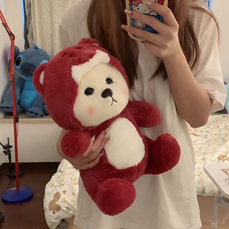 Dễ Thương Búp Bê Nhồi Bông Hình Gấu Xinh Xắn Đáng Yêu