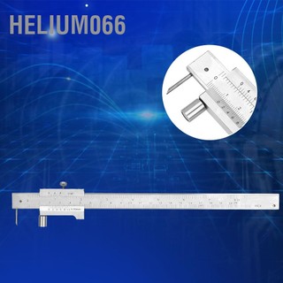 Helium066 Dụng cụ đo lường Thước kẹp Caliper bằng thép không gỉ cầm tay 0-200mm với thước ghi