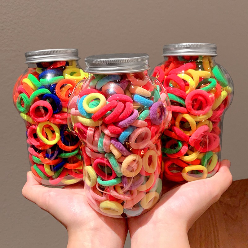 Set 200 Dây Buộc Tóc Thời Trang Hàn Quốc Cho Bé Gái