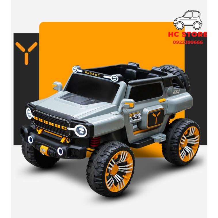 Xe ô tô điện trẻ em xe bốn bánh xe địa hình cho bé xe đồ chơi [TẶNG Ô TÔ ]