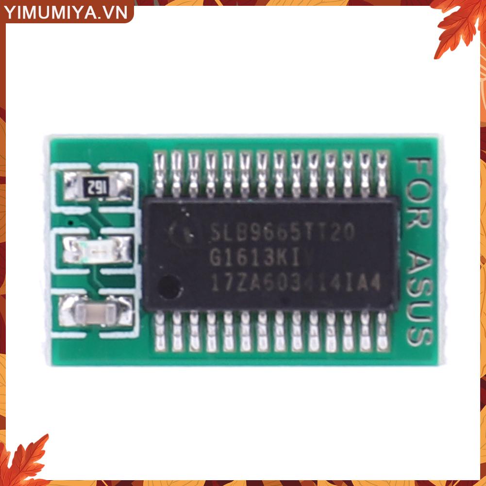 ☼Yimumiya ☼ Mô-đun Bảo Mật mini tpm 2.0 Cho asus / asrock / gigabyte / msi