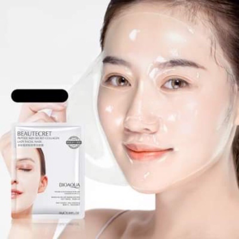 Bioaqua Mặt Nạ Thạch collagen Dưỡng Ẩm Làm Mịn Da 28g