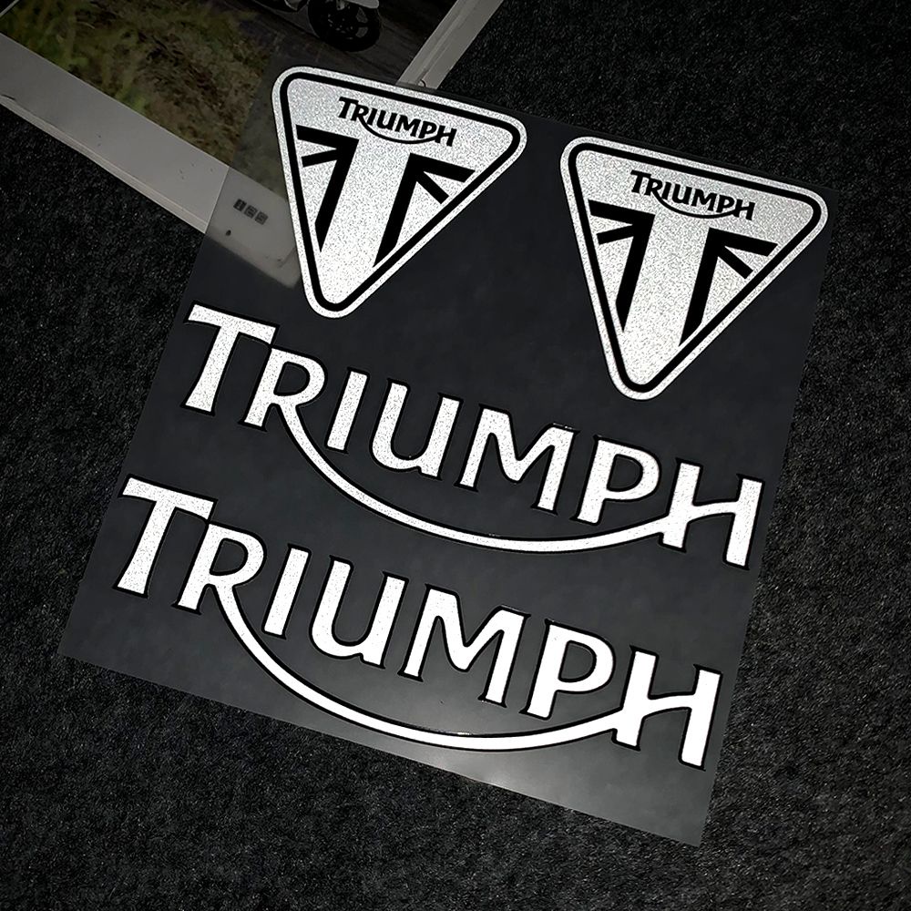 Bobber motorcycle fuel tank sticker TIGER SPORT 850 900GT 765 TRIDENT 660 Daytona675 STREET TRIPLE765 T100 T120 body decoration sticker