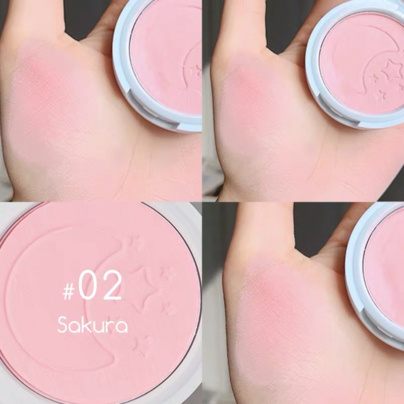 Jill LEEN Blush Matte Chống Thấm Nước Blush Tím Làm Sáng Tinh Tế Độ Bóng Cao | BigBuy360 - bigbuy360.vn