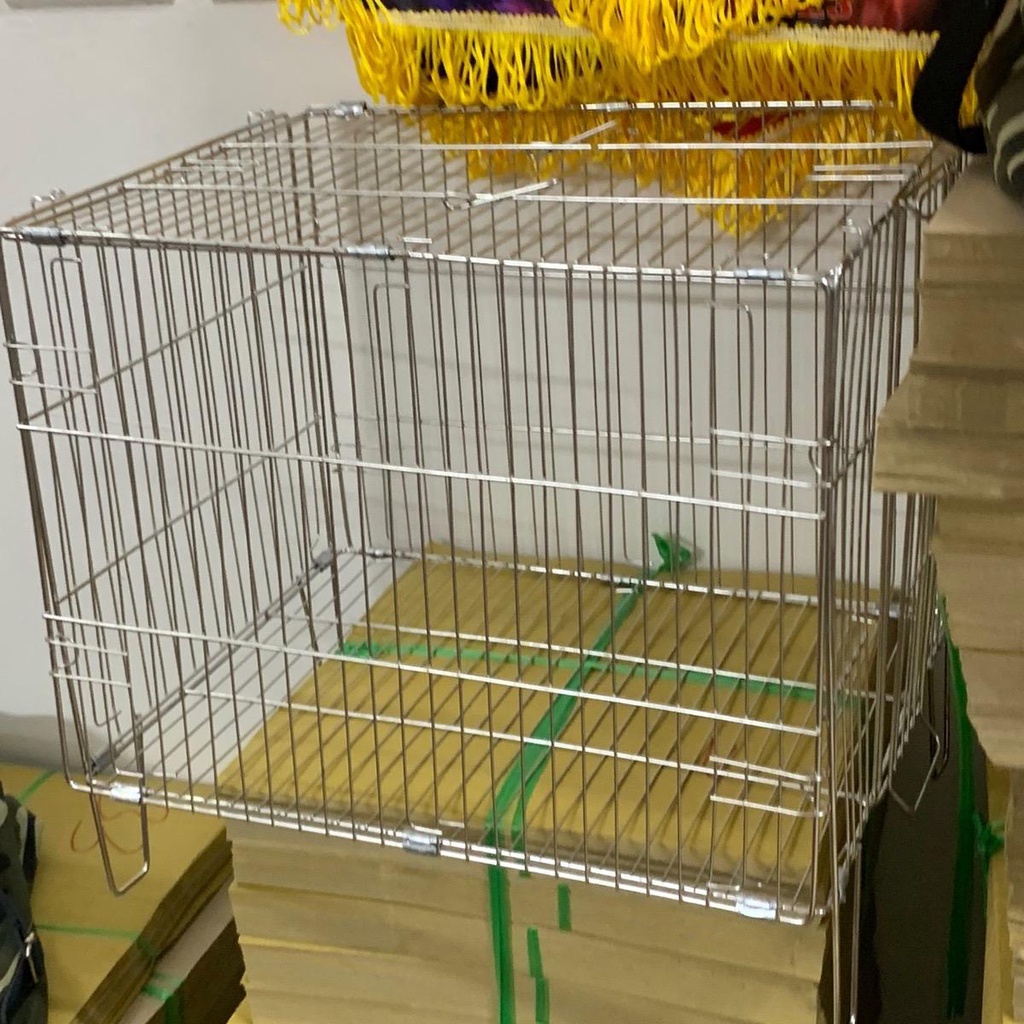 Lồng tắm inox 30x40 Thái An cho chim cảnh - lồng tắm chim chào mào