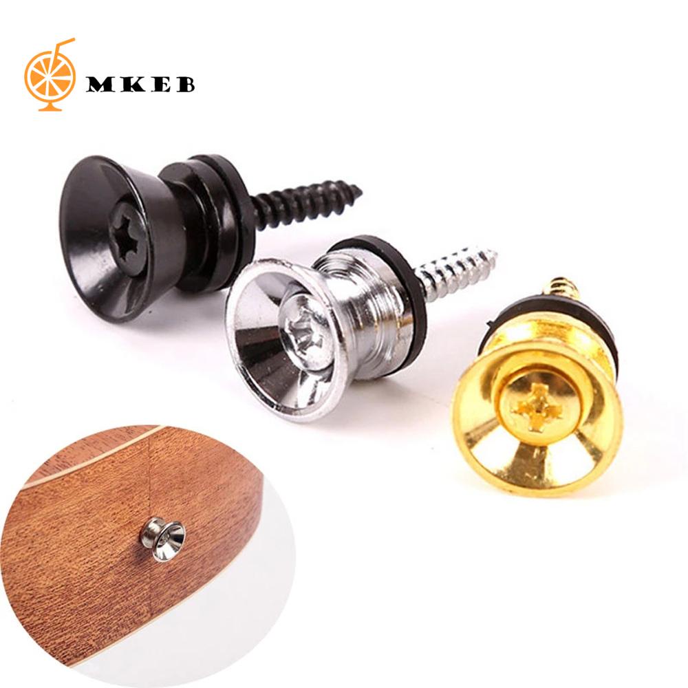 Mkeb Nút Dây Đeo Đàn guitar Điện / ukulele Bằng Kim Loại