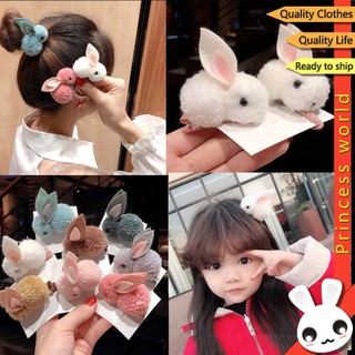 Dễ thương kẹp tóc hình thỏ 3d đáng yêu cho bé gái