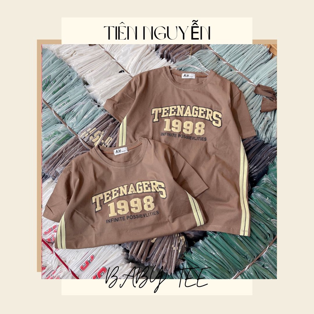 ÁO THUN PHOM BABY TEE SỌC A42 BIG SIZE 55-90KG