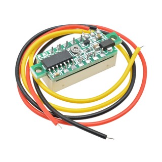 Dc Vôn Kế Điện Tử mini 0-100v 0.28 inch3
