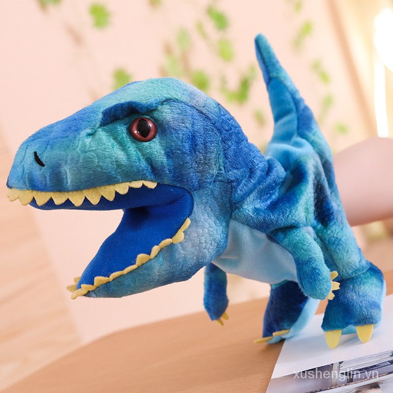 Cute Plush Doll Hand Puppet Parent-Child Game Dinosaur Tyrannosaurus Whale Crocodile Doll Gloves Ragdoll Variety