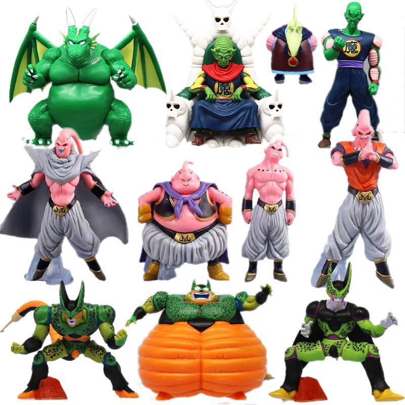 Set 8 Mô Hình Nhân Vật Phim Hoạt Hình dragon ball z