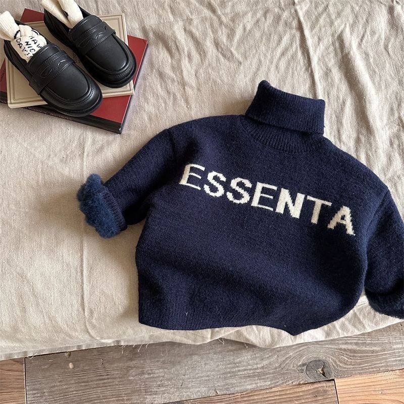 Áo sweater Một Mảnh Vải Lông Cừu Siêu Dày Cao Cấp Phong Cách Mới Nhất Cho Bé Trai