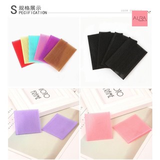 [10 miếng] Miếng Dán Tóc Trang Điểm Rửa Mặt