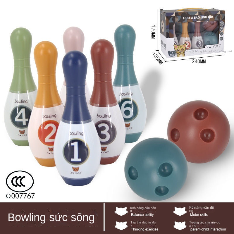Bộ Đồ Chơi bowling Trong Nhà / Ngoài Trời Vui Nhộn Cho Bé