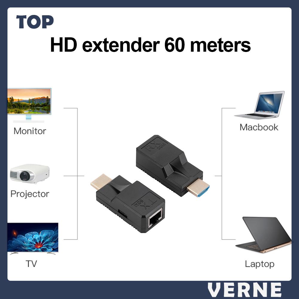 60m Dây Cáp Nối Từ rj45 Sang hdmi 1080p Và Chơi Trên cat5e cat6