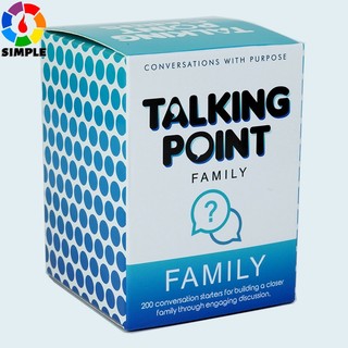 200 Family Conversation Cards - Put Down The Phones & Connect with Your Family - Get to Know Each Other Better with Meaningful Talk