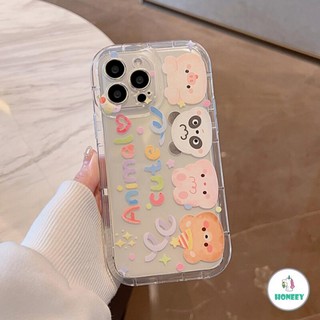 Ốp Điện Thoại Họa Tiết Động Vật Đáng Yêu Cho iphone 11 1213 pro max x xr xs max se apple 7 plus 8 plus iphone 14 15pro