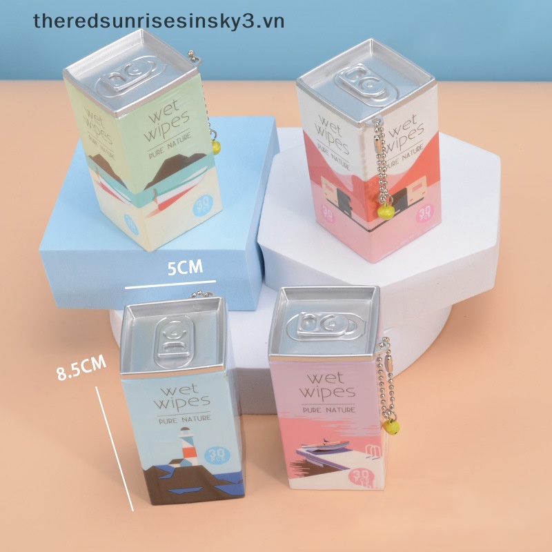 # # Thời Trang Mới Hộp Khăn Ướt 30 Tờ Khăn Lau Hũ Có Dây Xích Nhỏ Dễ Thương Sáng Tạo Cho Trẻ Em